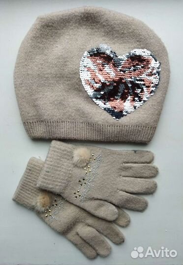 Шапка и перчатки