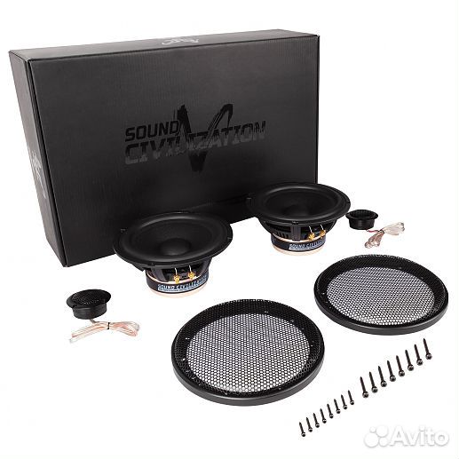 Акустика Kicx Sound Civilization QD 6.2 (2-комп.)