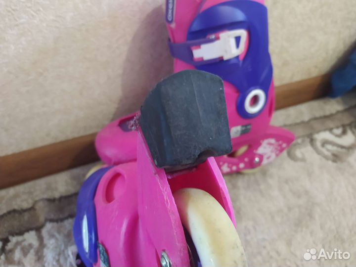 Роликовые коньки детские раздвижные