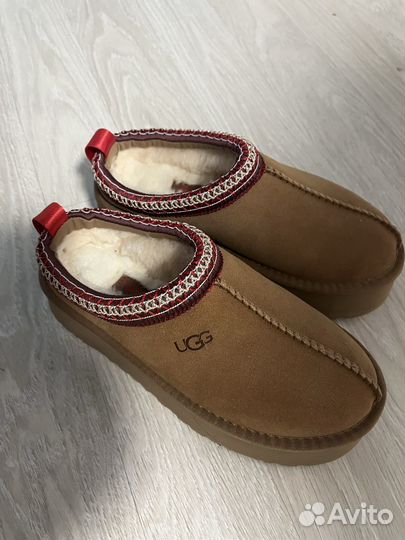 Ugg tazz chestnut/ угги на платформе