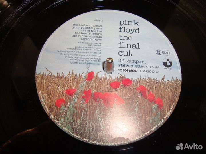 Винил фирменный LP