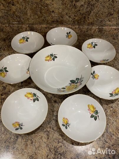 Винтаж: Набор салатников фарфор Германия