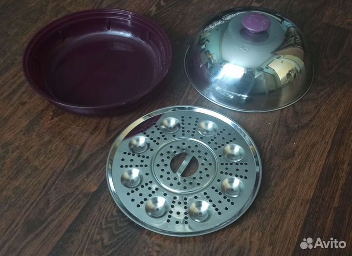 Кастрюля для микроволновой печи пароварка