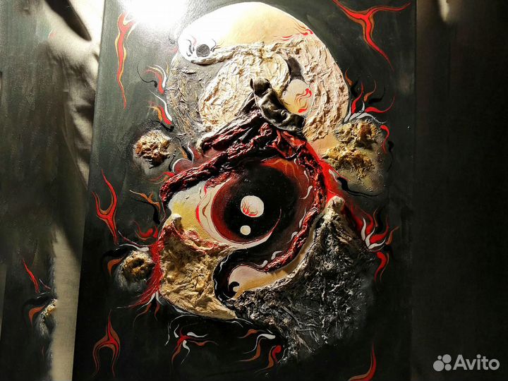 Роспись стен, барельеф, роспись одежды