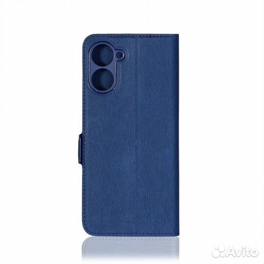 Чехол с флипом для Realme 10 Pro DF (blue)