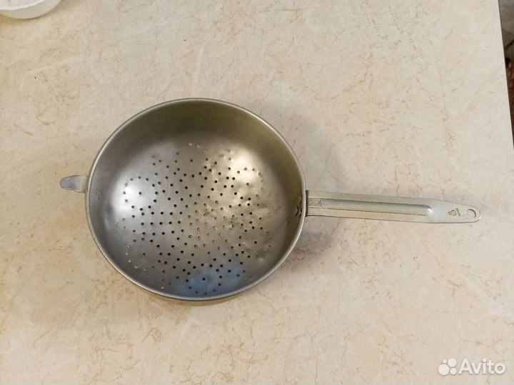Дуршлаг алюминиевый СССР