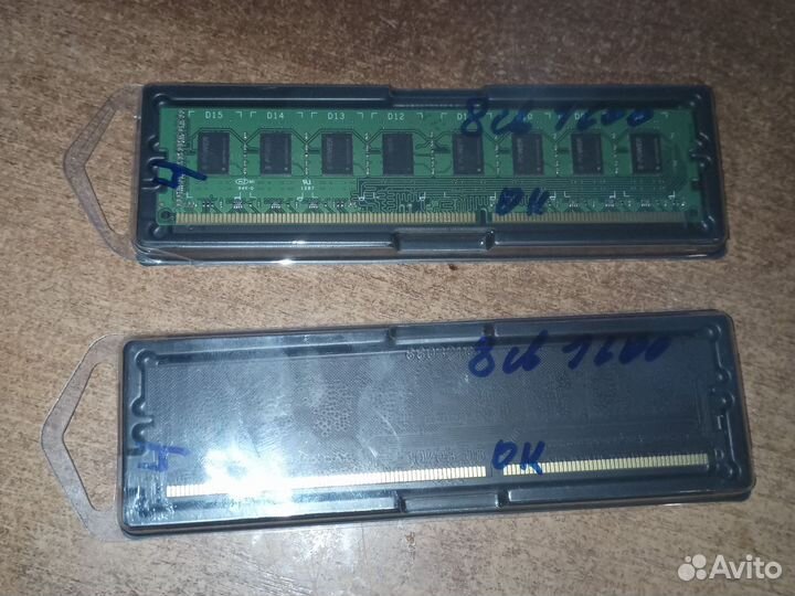 Оперативная память ddr3 2х4гб