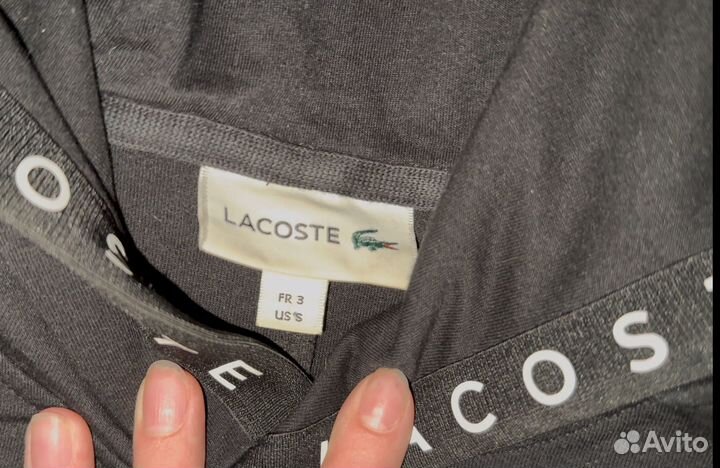 Худи мужское lacoste