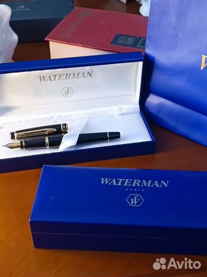 Ручка перьевая Waterman Expert 3 black laque GT