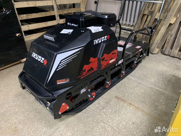 Мотобуксировщик Ikudzo 2.0 Long 1700/500 EKR20 (с