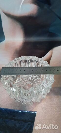 Хрустальная пепельница