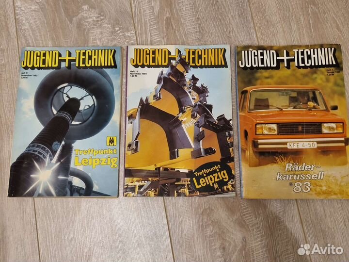 Журналы гдр jugend+techniik
