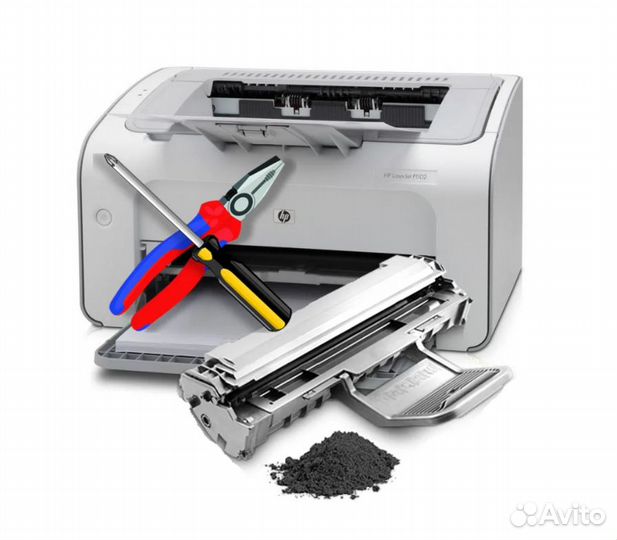 Ремонт струйных и лазерных принтеров