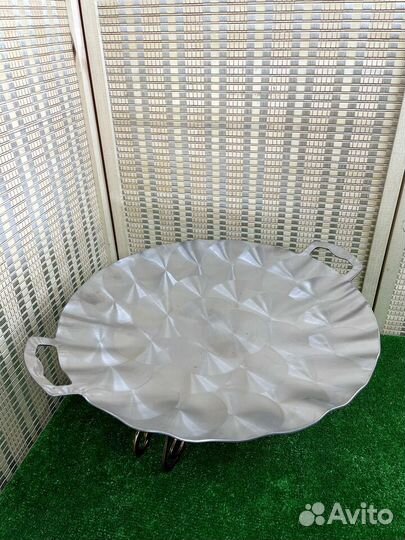 Садж из нержавейки 40 см