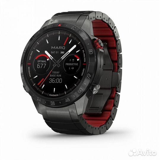 Титановый браслет DLC Garmin Marq 22