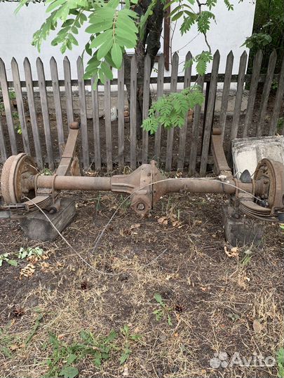 Рессора с мостом на Волгу