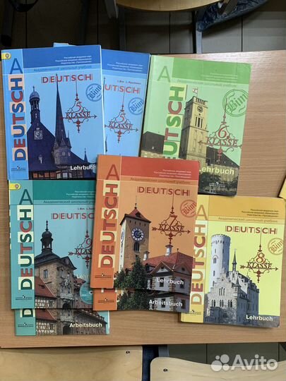 Учебники и тетради Schritte Deutsch