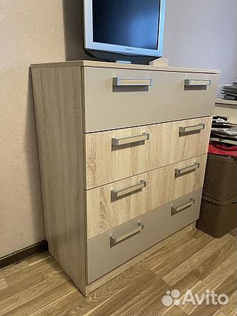 Комод бу (сломаны ручки)