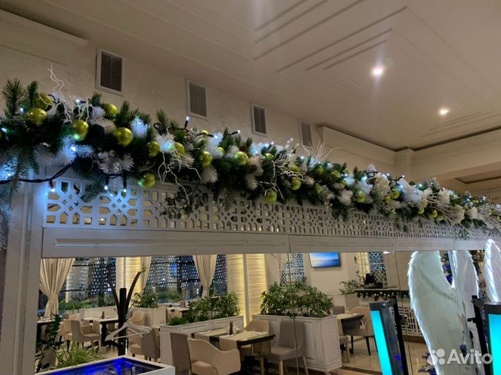 Оформление домов к новому году,ёлка и композиции,к