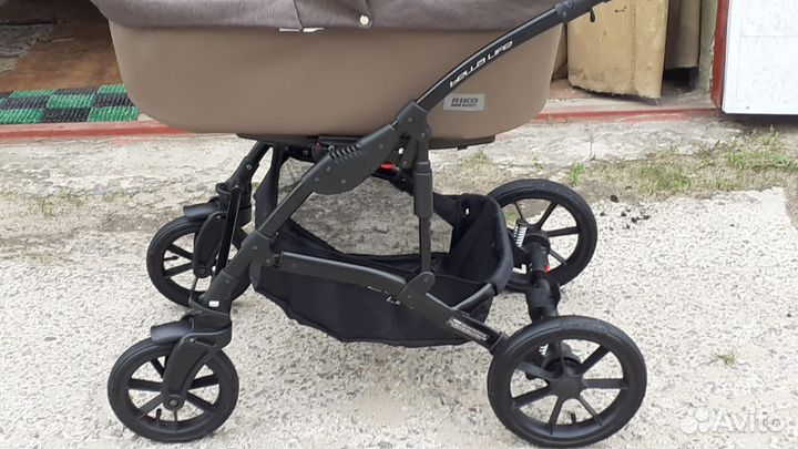 Коляска Riko Bella Life (3 в 1), mokka