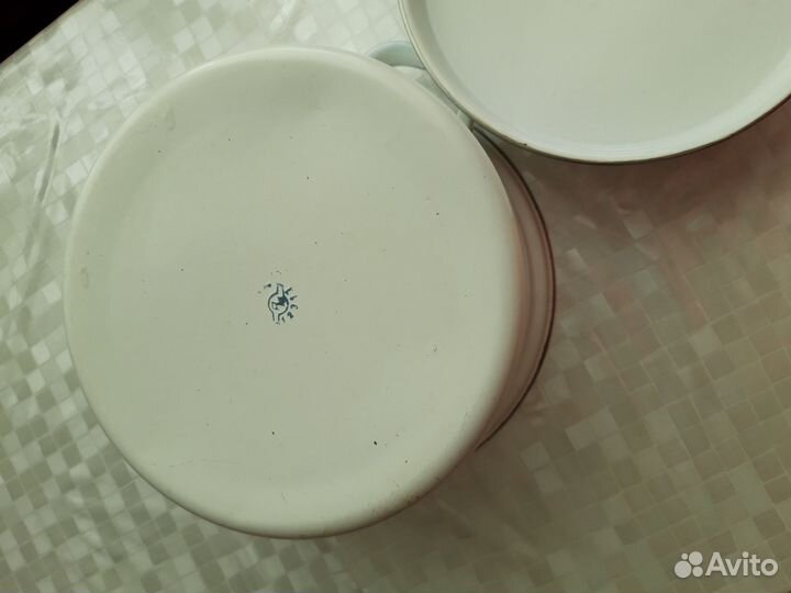 Кастрюля эмалированная 5 л СССР