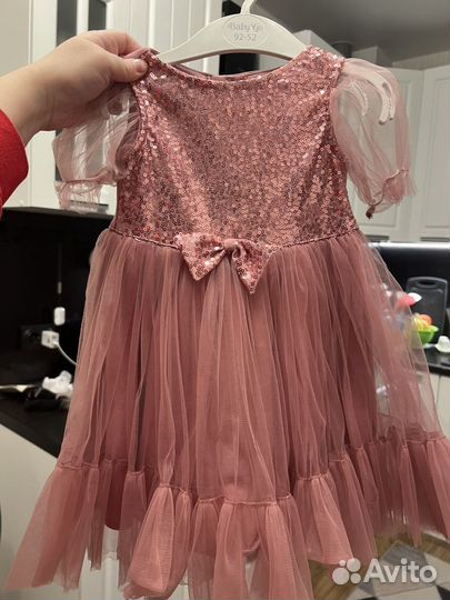 Платье для девочки 12-18 мес (86 рр)