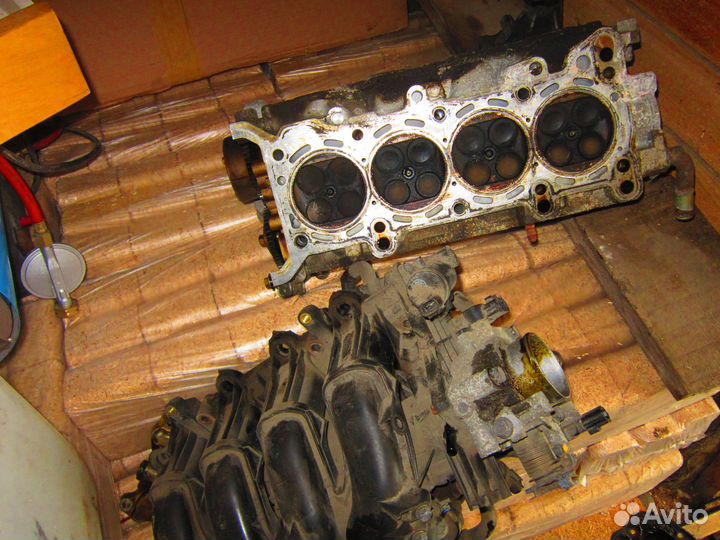 Головка блока в сборе мазда 3 дв. 1.6