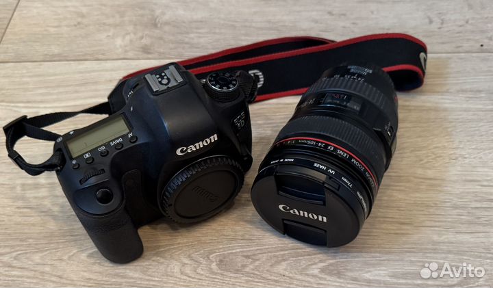 Canon 6d с объективом 24-105 f4 L серии