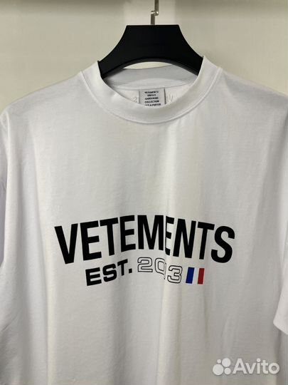 Футболка Vetements, белая
