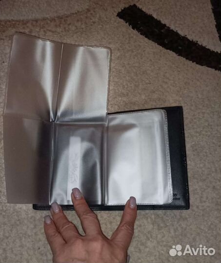 Обложка для автодокументов натуральная кожа