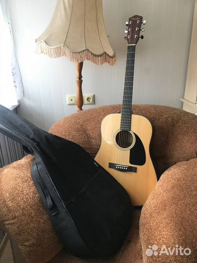 Акустическая гитара fender CD-60 dread NAT