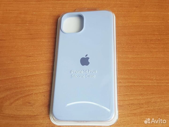 Силиконовый чехол на айфон 14 Plus