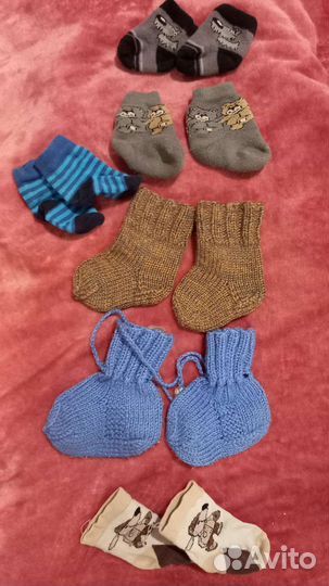 Носочки для новорожденного
