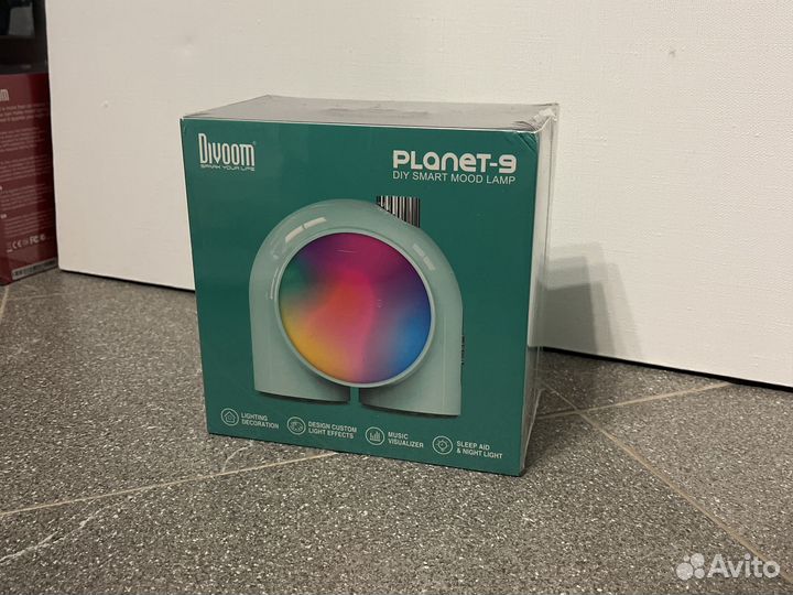 Divoom Planet 9 зеленая новая
