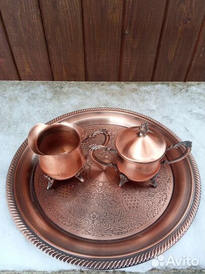 Поднос, сливочник,сахарница.Розенберг -Германия