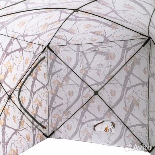 Зимняя палатка куб утепленная