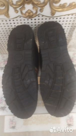 Ботинки мужские натуральная кожа спецобувь 46