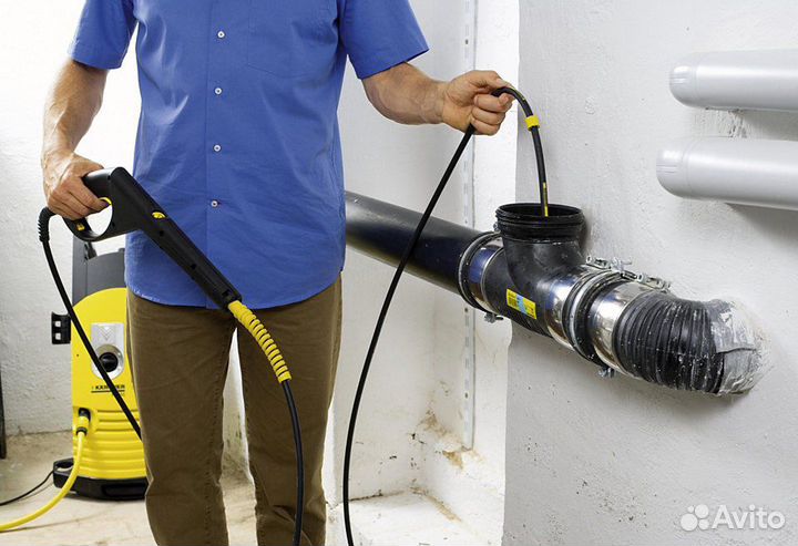 Прочистка канализации, Промывка канализации