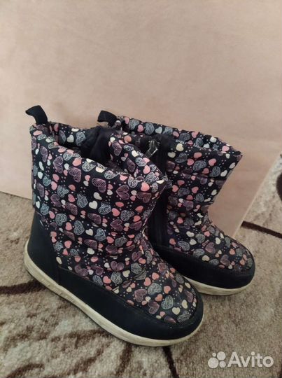 Сапоги для девочки зимние