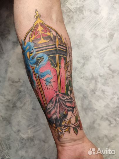 Тату / перекрытие и обновление старых работ