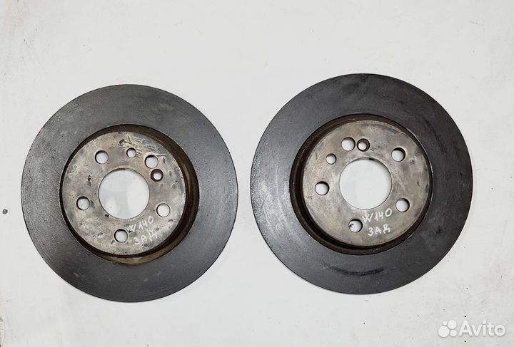 Диск тормозной задний Mercedes W140