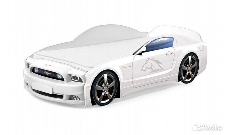 Кровать машина Мустанг plus новая