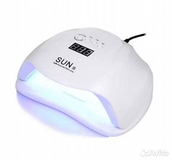 Лампа для сушки гель-лаков Sun X UV/LED 54W