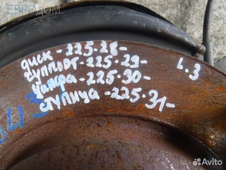 Диск тормозной задний mercedes W212 s1107879