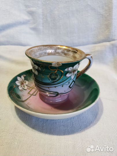 Чайная пара Кузнецов. Антиквариат