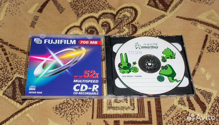 CD, DVD диски с записями