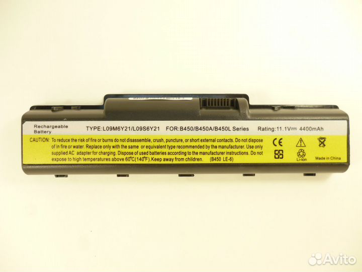 Новый аккумулятор для Lenovo IdeaPad B450 B450A