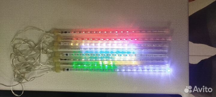 Новогодние гирлянда -сосульки