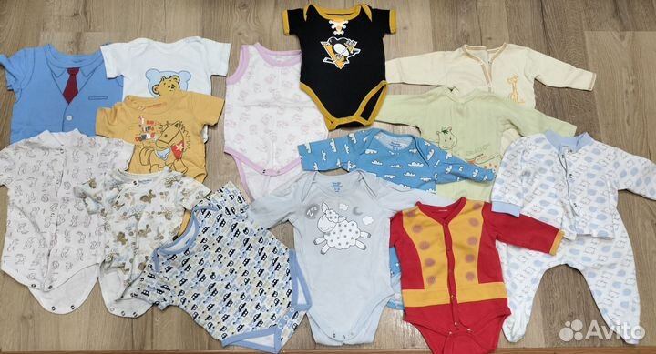 Вещи для малыша пакетом
