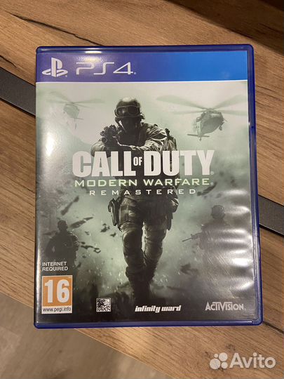 Call of duty modern warfare remastered PS4